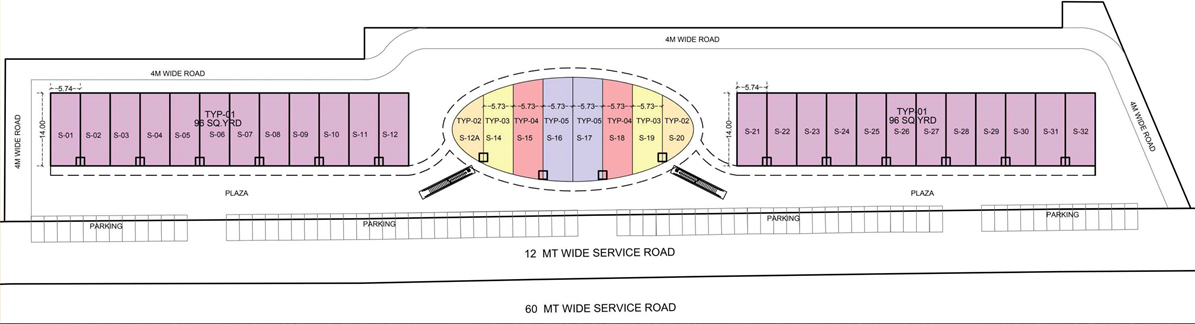 BPTP The Oval SCO 70A Master Plan