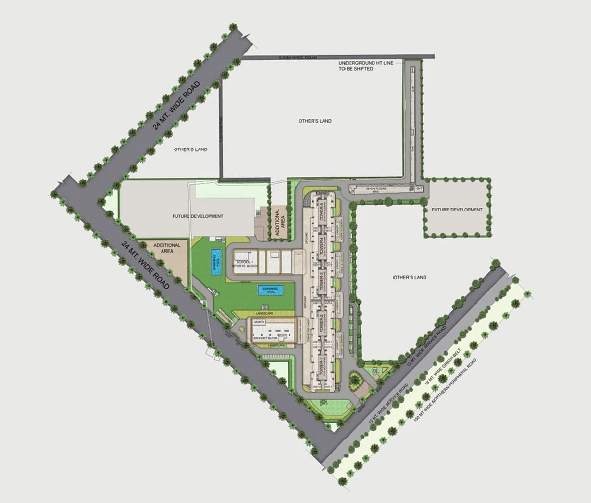 BPTP Amstoria Verti Greens Master Plan